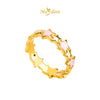 MASDORA 916 Gold Ring Rings Cincin Emas ~ HG Starry Link (EMAS 916/22K)
