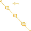MASDORA 916 Gold Bracelet Rantai Tangan Emas ~ HG Clover Gold (M) (EMAS 916/22K)