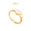 MASDORA 916 Gold Ring Rings Cincin Emas ~ HG Twinnie Heart (EMAS 916/22K)
