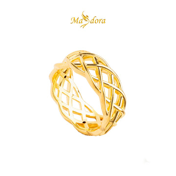 MASDORA 916 Gold Ring Rings Cincin Emas ~ HG Golden Stunning Rapunzel (EMAS 916/22K)
