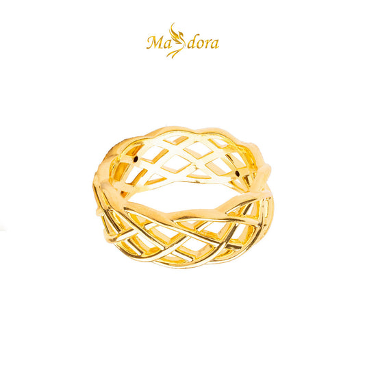 MASDORA 916 Gold Ring Rings Cincin Emas ~ HG Golden Stunning Rapunzel (EMAS 916/22K)