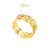 MASDORA 916 Gold Ring Rings Cincin Emas ~ HG Golden Stunning Rapunzel (EMAS 916/22K)