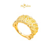 MASDORA 916 Gold Ring Rings Cincin Emas ~ HG Golden Gilded  Rumple (EMAS 916/22K)
