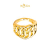 MASDORA 916 Gold Ring Rings Cincin Emas ~ HG Golden Enormous Crescent (EMAS 916/22K)