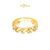 MASDORA 916 Gold Ring Rings Cincin Emas ~ HG Golden Rollie Band (EMAS 916/22K)
