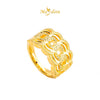 MASDORA 916 Gold Ring Rings Cincin Emas ~ HG Enormous Coco King (EMAS 916/22K)