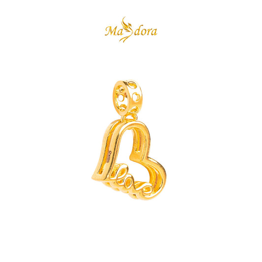 MASDORA 916 Gold Pendant Loket Emas ~ HG Golden Sincero (EMAS 916/22K)