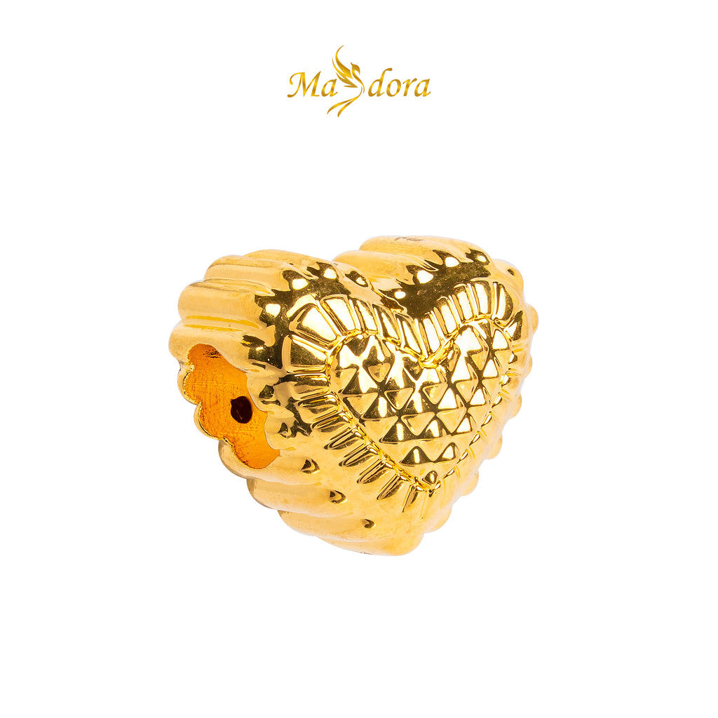 MASDORA 916 Gold Pendant Loket Emas ~ HG Classic Diamond (EMAS 916/22K)