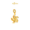 MASDORA 916 Gold Pendant Loket Emas ~ HG Pointy Flower (EMAS 916/22K)