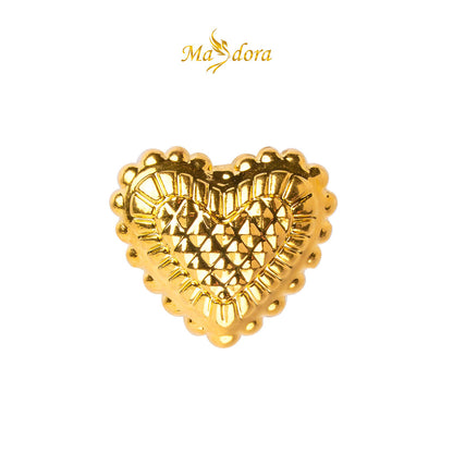 MASDORA 916 Gold Pendant Loket Emas ~ HG Classic Diamond (EMAS 916/22K)