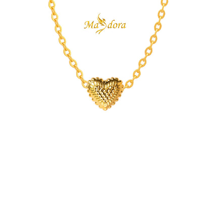 MASDORA 916 Gold Pendant Loket Emas ~ HG Classic Diamond (EMAS 916/22K)