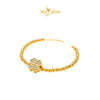 MASDORA 916 Gold Bracelet Rantai Tangan Emas ~ HG Enormous Lucky Clover Boba (EMAS 916/22K)