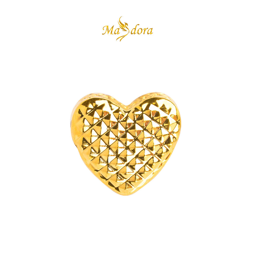 MASDORA 916 Gold Pendant Loket Emas ~ HG Classic Diamond (EMAS 916/22K)