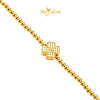 MASDORA 916 Gold Bracelet Rantai Tangan Emas ~ HG Enormous Lucky Clover Boba (EMAS 916/22K)