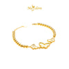 MASDORA 916 Gold Bracelet Rantai Tangan Emas ~ HG Butterfly Boba (EMAS 916/22K)