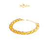 MASDORA 916 Gold Bracelet Rantai Tangan Emas ~ HG Flipped Knot (EMAS 916/22K)