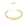 MASDORA 916 Gold Bracelet Rantai Tangan Emas ~ HG Butterfly Boba (EMAS 916/22K)