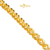 MASDORA 916 Gold Bracelet Rantai Tangan Emas ~ HG Flipped Knot (EMAS 916/22K)