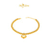 MASDORA 916 Gold Bracelet Rantai Tangan Emas ~ HG Fluffy Love Boba (EMAS 916/22K)