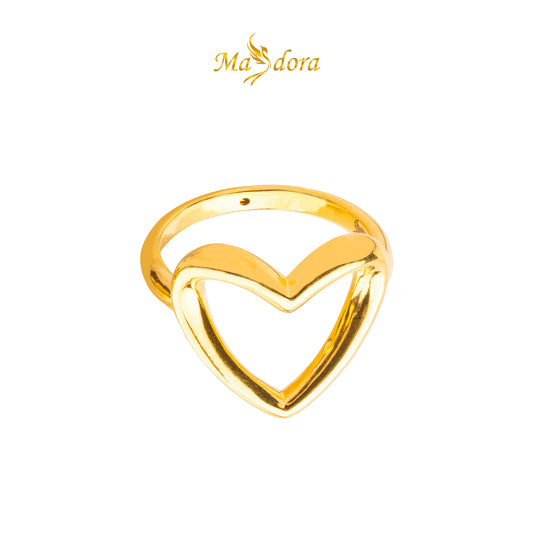 MASDORA 916 Gold Ring Rings Cincin Emas ~ HG Pleasant Sincero Love (EMAS 916/22K)