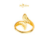 MASDORA 916 Gold Ring Rings Cincin Emas ~ HG Classic Split Butterfly (EMAS 916/22K)