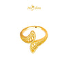 MASDORA 916 Gold Ring Rings Cincin Emas ~ HG Classic Split Butterfly (EMAS 916/22K)