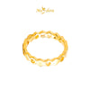 MASDORA 916 Gold Ring Rings Cincin Emas ~ HG Honeycomb Band (EMAS 916/22K)