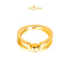 MASDORA 916 Gold Ring Rings Cincin Emas ~ HG Lined Sphere (EMAS 916/22K)