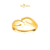 MASDORA 916 Gold Ring Rings Cincin Emas ~ HG Golden Split Droplets (EMAS 916/22K)