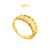 MASDORA 916 Gold Ring Rings Cincin Emas ~ HG Golden Mini Crescent (EMAS 916/22K)