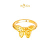 MASDORA 916 Gold Ring Rings Cincin Emas ~ HG Golden Flora Butterfly (EMAS 916/22K)