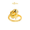 MASDORA 916 Gold Ring Rings Cincin Emas ~ HG Blooming Double Sakura (EMAS 916/22K)