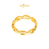 MASDORA 916 Gold Ring Rings Cincin Emas ~ HG Golden Square Clip (EMAS 916/22K)