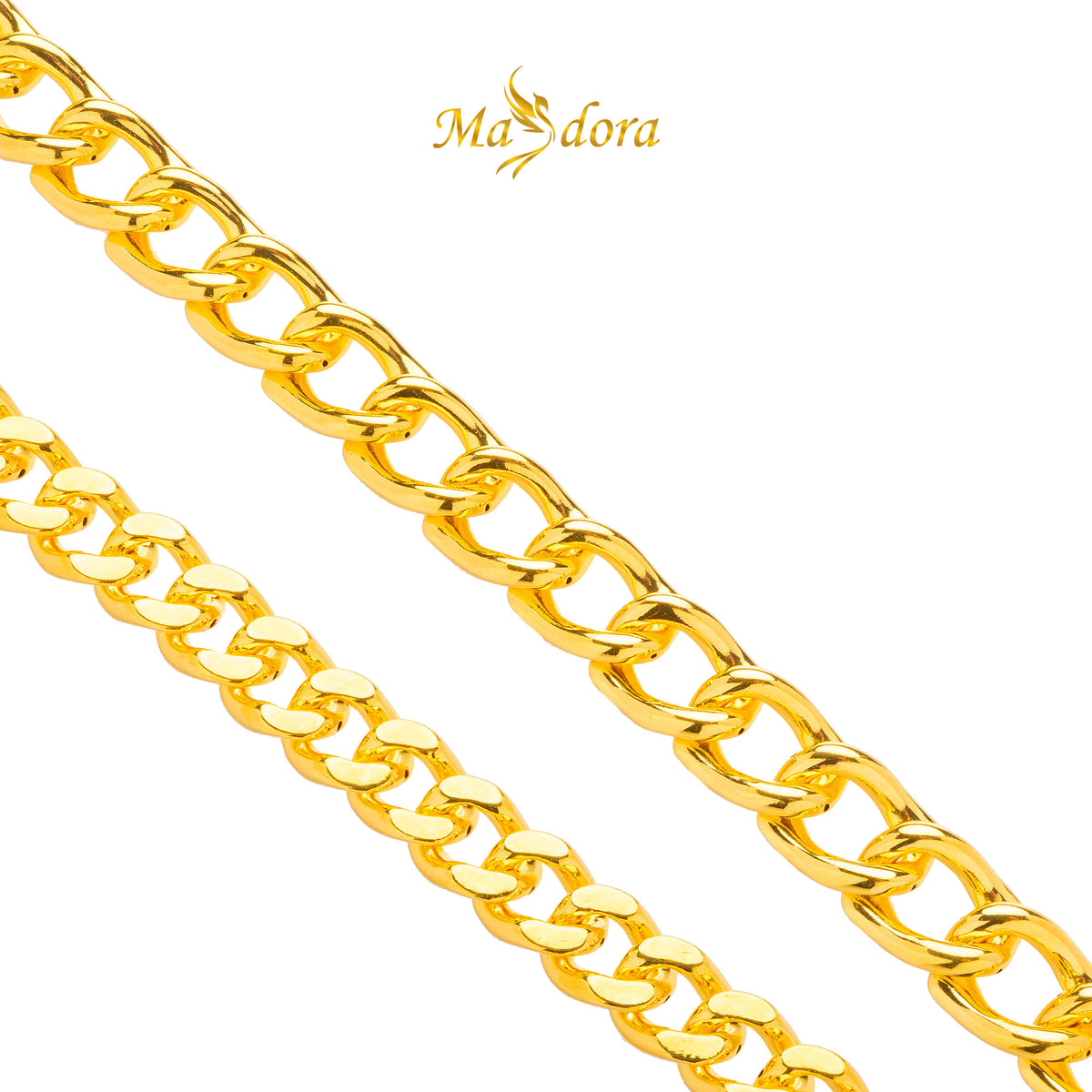 MASDORA 916 Gold Bracelet Rantai Tangan Emas ~ HG Classy Gajah Chain (EMAS 916/22K)