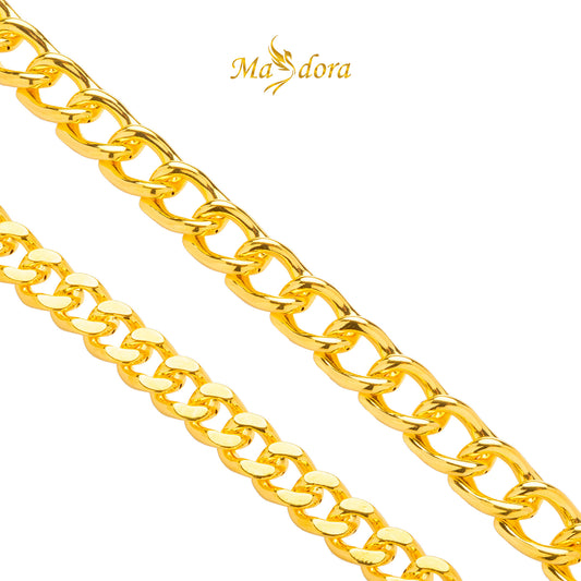 MASDORA 916 Gold Bracelet Rantai Tangan Emas ~ HG Classy Gajah Chain (EMAS 916/22K)