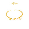 MASDORA 916 Gold Bracelet Rantai Tangan Emas ~ HG Triple Genuine Butterfly Boba  (EMAS 916/22K)