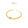 MASDORA 916 Gold Bracelet Rantai Tangan Emas ~ HG Diamond Love Boba  (EMAS 916/22K)