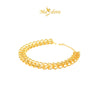 MASDORA 916 Gold Bracelet Rantai Tangan Emas ~ HG Stacked Sincero Links (EMAS 916/22K)