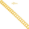 MASDORA 916 Gold Bracelet Rantai Tangan Emas ~ HG Stacked Sincero Links (EMAS 916/22K)