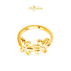 MASDORA 916 Gold Ring Rings Cincin Emas ~ HG New Double Blossom (EMAS 916/22K)