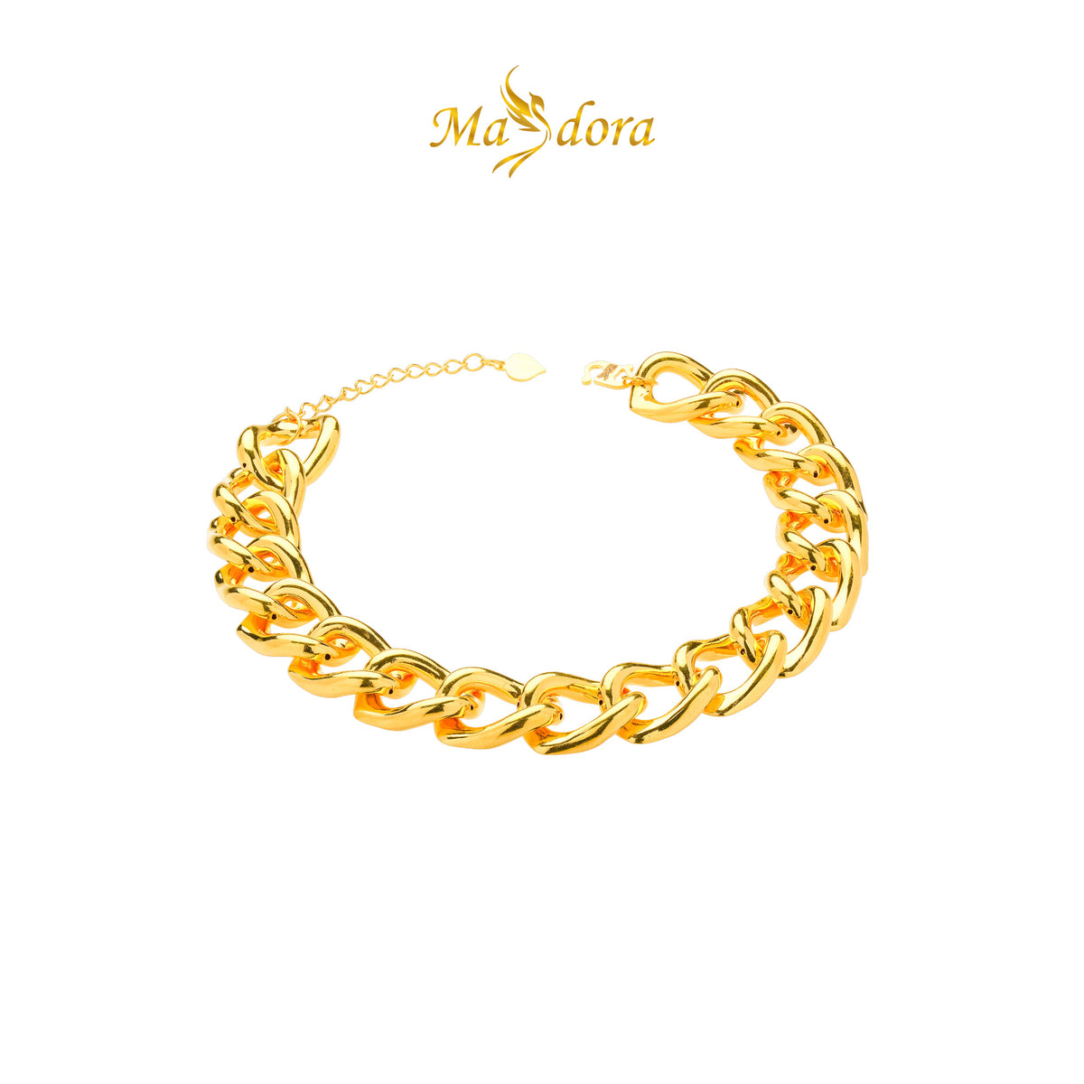 MASDORA 916 Gold Bracelet Rantai Tangan Emas ~ HG Classy Gajah Chain (EMAS 916/22K)