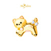 MASDORA 916 Gold Beads Bead Emas ~ HG Cuddly Cat (Colourful) (EMAS 916/22K)