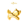 MASDORA 916 Gold Beads Bead Emas ~ HG Cuddly Cat (Colourful) (EMAS 916/22K)