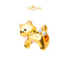 MASDORA 916 Gold Beads Bead Emas ~ HG Cuddly Cat (Colourful) (EMAS 916/22K)