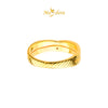 MASDORA 916 Gold Ring Rings Cincin Emas ~ HG Two Layer Mobius (EMAS 916/22K)