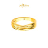 MASDORA 916 Gold Ring Rings Cincin Emas ~ HG Two Layer Mobius (EMAS 916/22K)