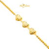MASDORA 916 Gold Bracelet Rantai Tangan Emas ~ HG Triple Wave Boba (EMAS 916/22K)