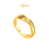 MASDORA 916 Gold Ring Rings Cincin Emas ~ HG Two Layer Mobius (EMAS 916/22K)