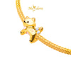 MASDORA 916 Gold Beads Bead Emas ~ HG Cuddly Cat (Colourful) (EMAS 916/22K)