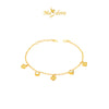 MASDORA 916 Gold Bracelet Rantai Tangan Emas ~ HG Clover Fluffy Chain (EMAS 916/22K)
